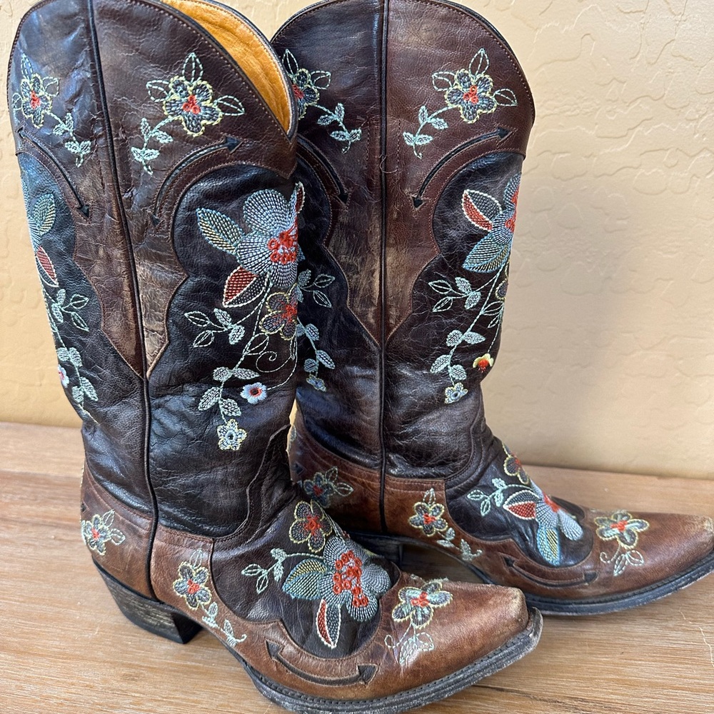 Old Gringo Bonnie Pull on Western Boot